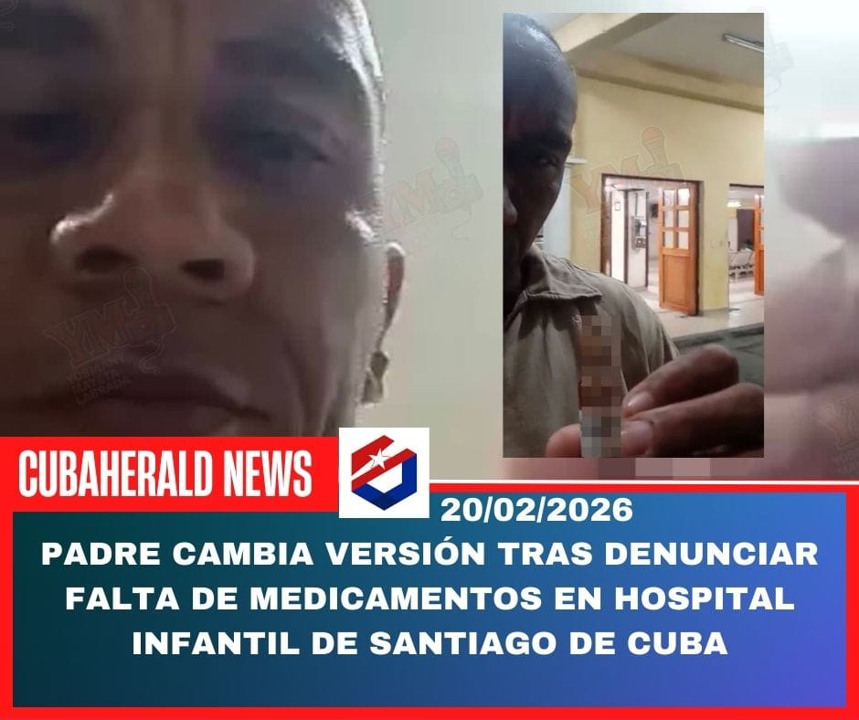 Padre cambia versión tras denunciar falta de medicamentos en hospital infantil de Santiago de Cuba