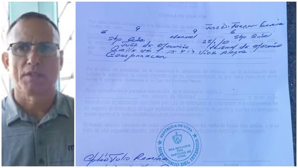 Hombre junto a documento legal