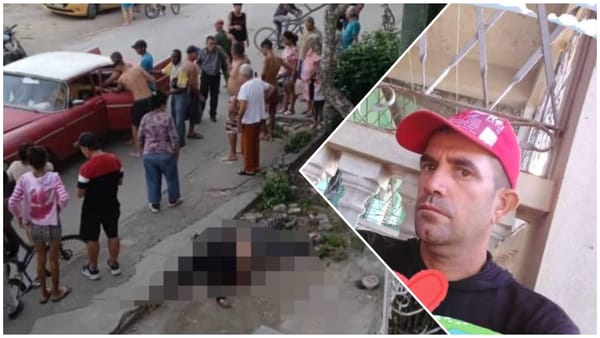 Gente alrededor de auto clásico rojo y hombre con gorra