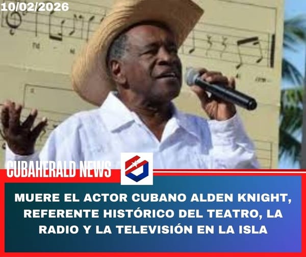 Muere el actor cubano Alden Knight, referente histórico del teatro, la radio y la televisión en la isla
