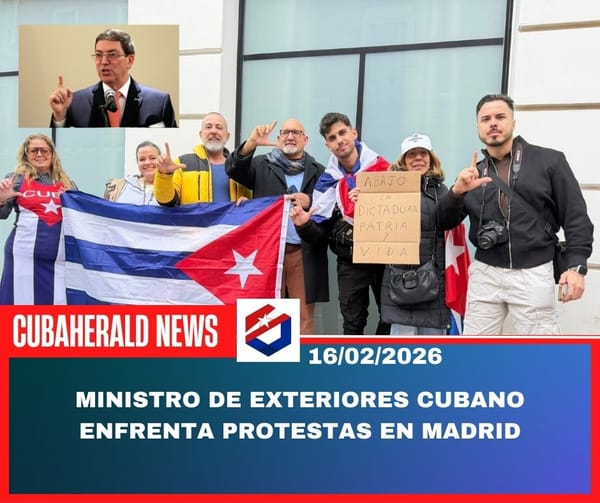 Ministro de Exteriores cubano enfrenta protestas en Madrid