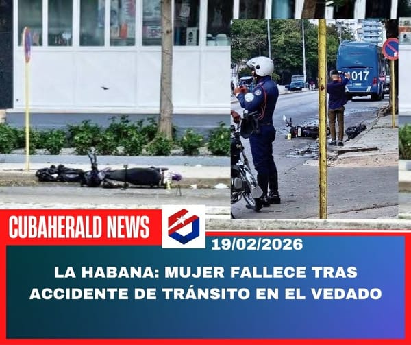 La Habana: mujer fallece tras accidente de tránsito en El Vedado