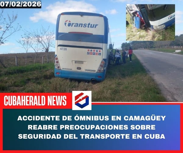 Accidente de ómnibus en Camagüey reabre preocupaciones sobre seguridad del transporte en Cuba