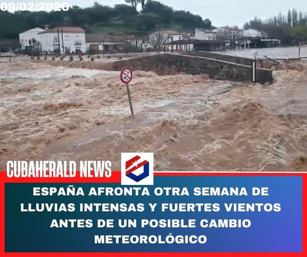 España afronta otra semana de lluvias intensas y fuertes vientos antes de un posible cambio meteorológico