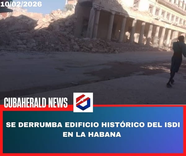 Se derrumba edificio histórico del ISDI en La Habana y reabre debate sobre deterioro estructural en la capital