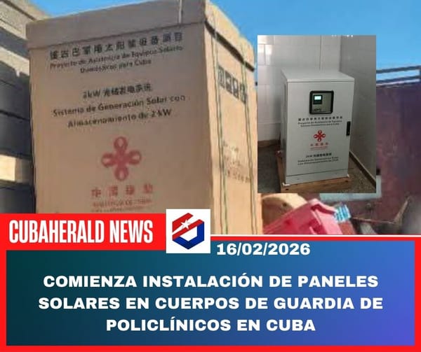 Comienza instalación de paneles solares en cuerpos de guardia de policlínicos en Cuba