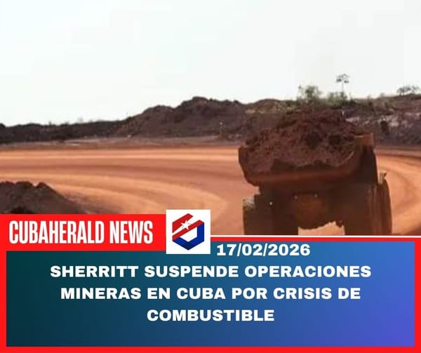 Sherritt suspende operaciones mineras en Cuba por crisis de combustible