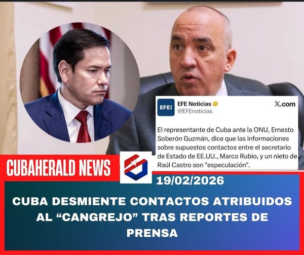 Cuba desmiente contactos atribuidos al “cangrejo” tras reportes de prensa, pero evita cerrar la puerta a otras vías diplomáticas
