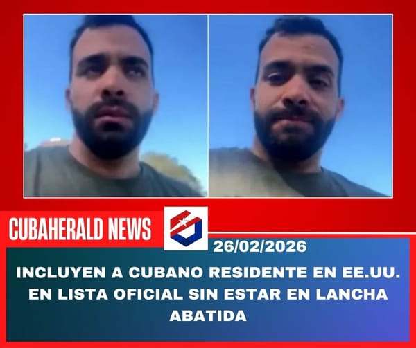 Incluyen a cubano residente en EE.UU. en lista oficial sin estar en lancha abatida