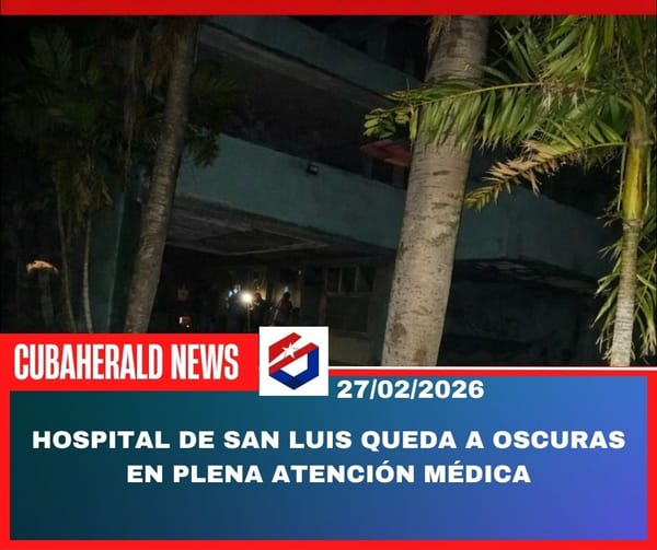Hospital de San Luis queda a oscuras en plena atención médica