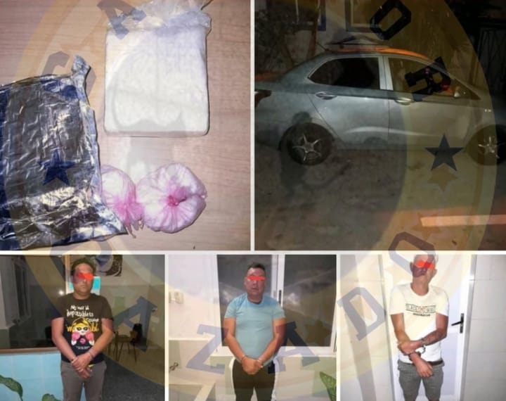 Capturan en La Habana a traficantes provenientes de Holguín con un kilo de cocaína
