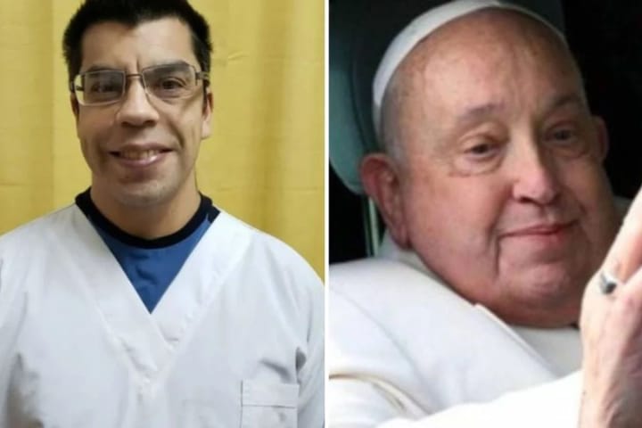 El sobrino enfermero de Francisco viaja a Roma para despedir al Papa gracias a un gesto solidario