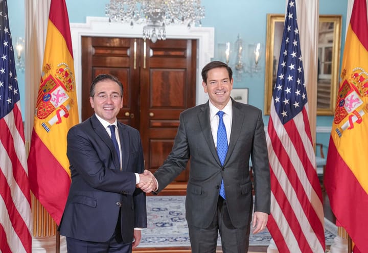Secretario de Estado Marco Rubio insta a España a aumentar su gasto en defensa al 5% del PIB