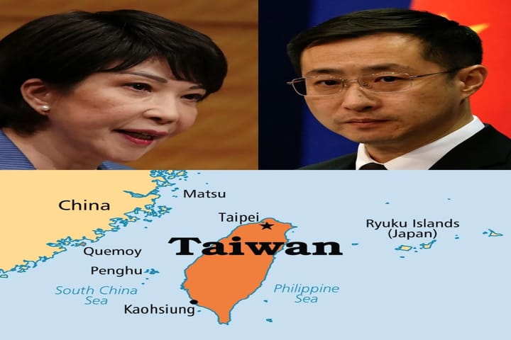 China advierte a Japón sobre una posible intervención militar en el Estrecho de Taiwán