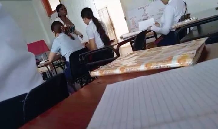 Reportan incidente entre docente y alumna en un preuniversitario de San Cristóbal, Artemisa