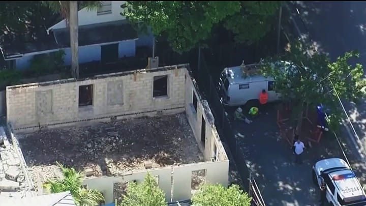 Joven cubano fallece tras el colapso de una pared en obra de construcción en Coconut Grove