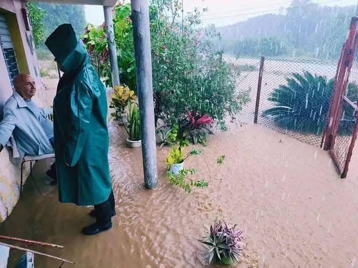 Inundaciones en Sagua la Grande obligan a evacuar a más de 200 personas tras intensas lluvias