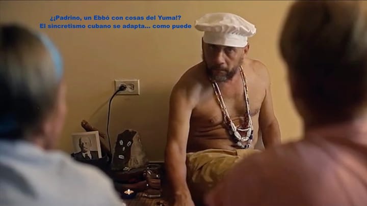 ¿¡Padrino, un Ebbó con cosas del Yuma!? El sincretismo cubano se adapta… como puede