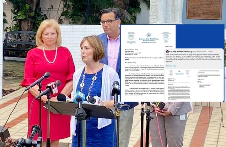 Congresista de Florida exige acción urgente tras deportación de madre cubana separada de su familia en EE. UU.