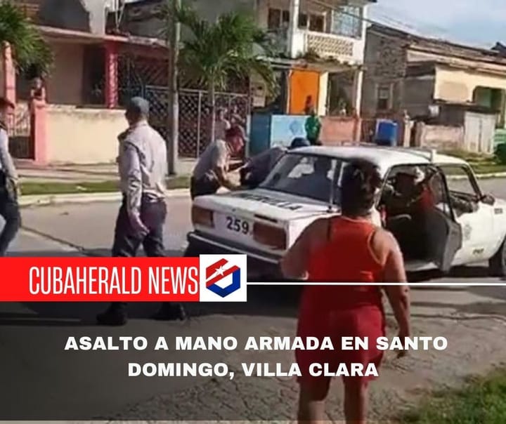 Asalto a mano armada en Santo Domingo, Villa Clara, deja a una mujer despojada de su vehículo