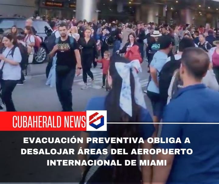Evacuación preventiva obliga a desalojar áreas del Aeropuerto Internacional de Miami