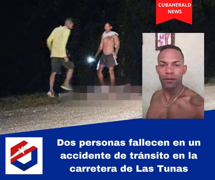 Dos personas fallecen en un accidente de tránsito en la carretera de Las Tunas