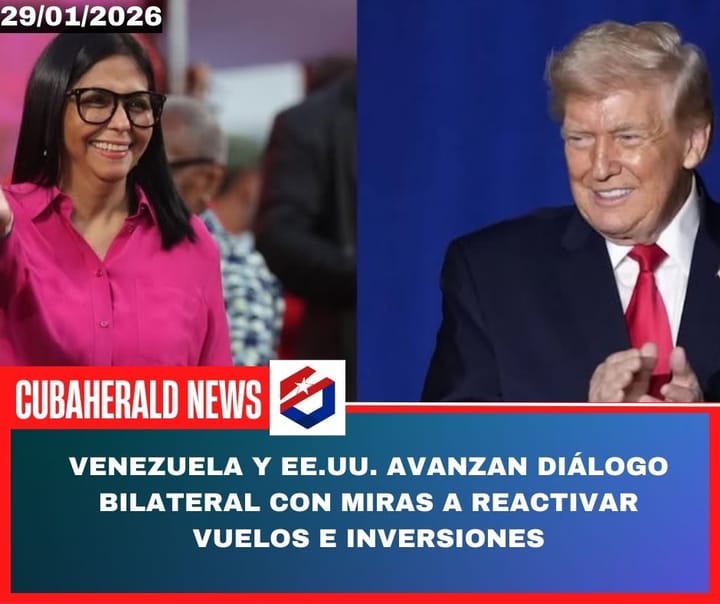 Venezuela y EE.UU. avanzan diálogo bilateral con miras a reactivar vuelos e inversiones