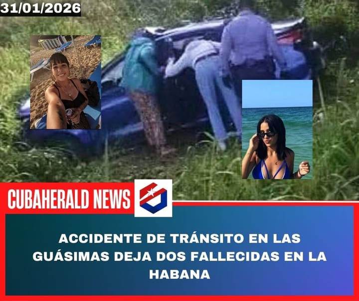 Accidente de tránsito en Las Guásimas deja dos fallecidas en La Habana