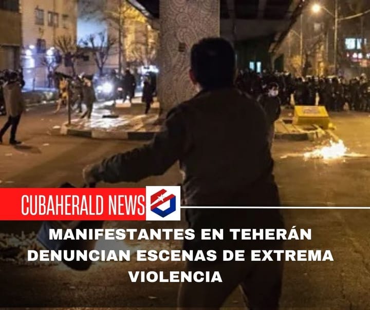 Manifestantes en Teherán denuncian escenas de extrema violencia y colapso hospitalario tras la represión