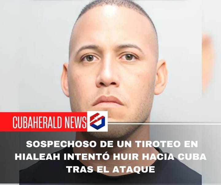 Sospechoso de un tiroteo en Hialeah intentó huir hacia Cuba tras el ataque