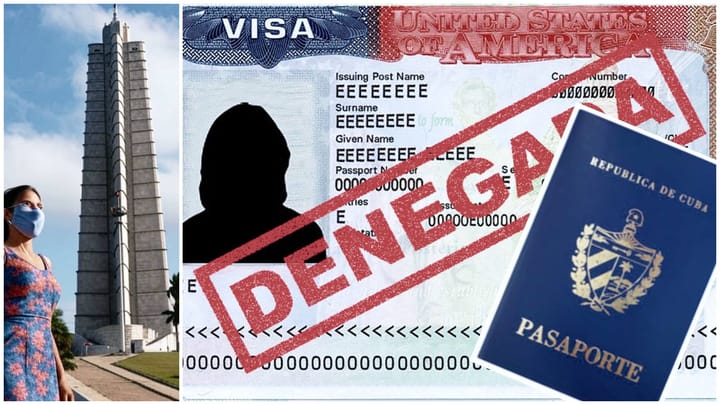 Niegan visa por reunificación familiar a cubana que desfiló el Primero de Mayo: familiares denuncian decisión como “injusta y politizada”