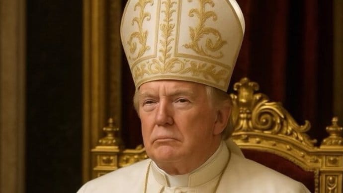 El PP critica la imagen de Trump vestido de Papa y afirma que “hiere sensibilidades”