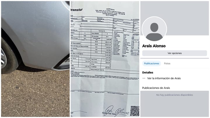 Cliente denuncia intento de cobro indebido por daños inexistentes en oficina de Transtur La Habana