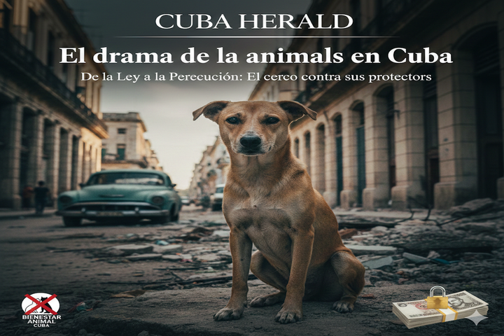De la ley a la persecución: el drama del bienestar animal en Cuba y el cerco contra sus protectoresPor Redacción CubaHerald