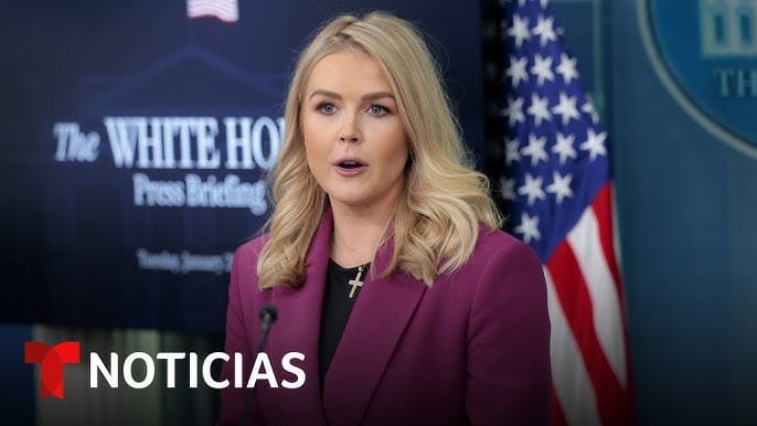 Detienen a la madre del sobrino de la secretaria de prensa de la Casa Blanca, Karoline Leavitt