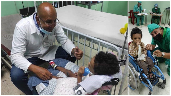 Niño cubano se recupera tras compleja cirugía pediátrica en el Hospital William Soler