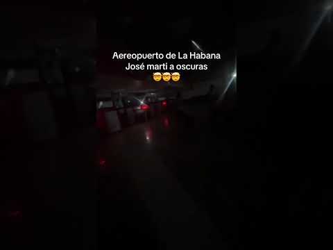 Apagón afecta a la Terminal 3 del Aeropuerto José Martí