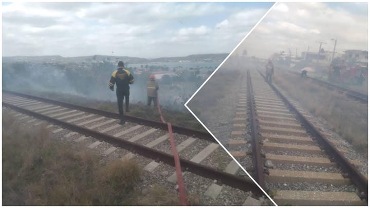 Controlado incendio forestal en las Cuevas de Bellamar sin daños significativos