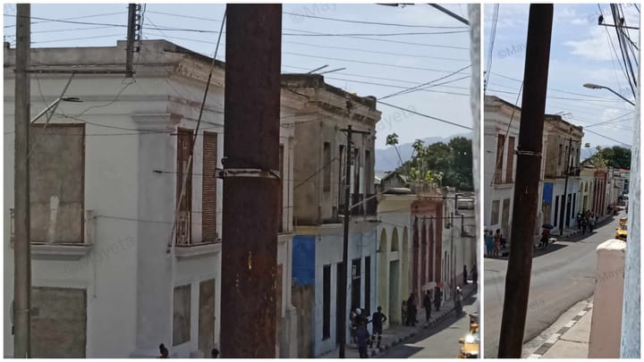 Accidente laboral en Santiago de Cuba: trabajador cae sobre cables de alta tensión y deja sin electricidad a parte del centro urbano