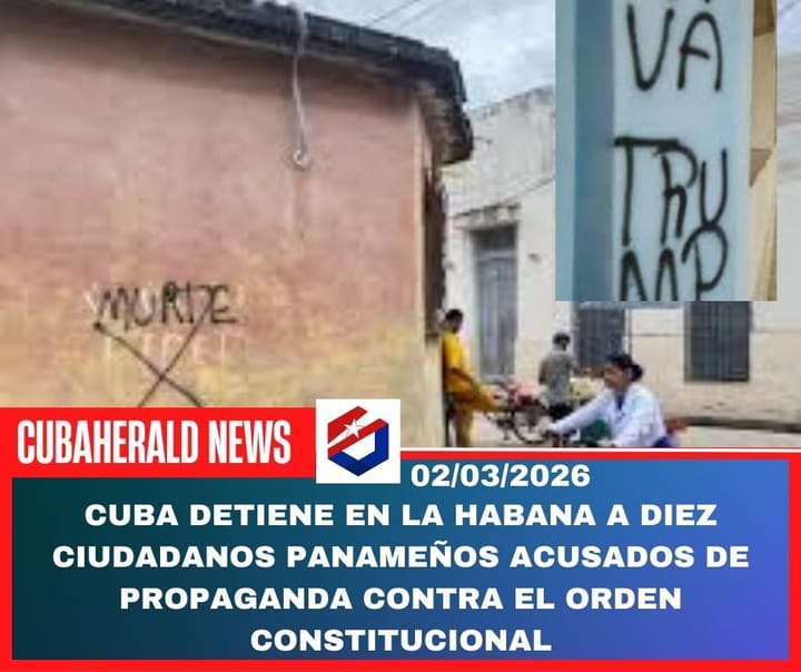 Cuba detiene en La Habana a diez ciudadanos panameños acusados de propaganda contra el orden constitucional